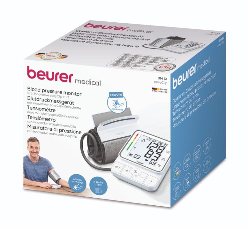 فشارسنج بیورر مدل BM51 با کاف اصلی